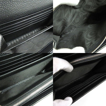 Gucci Dionysus Chain Wallet 401231 Leather Black Crystal Taiga -