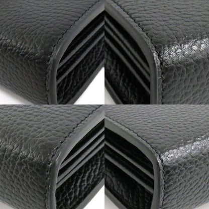 Gucci Dionysus Chain Wallet 401231 Leather Black Crystal Taiga -