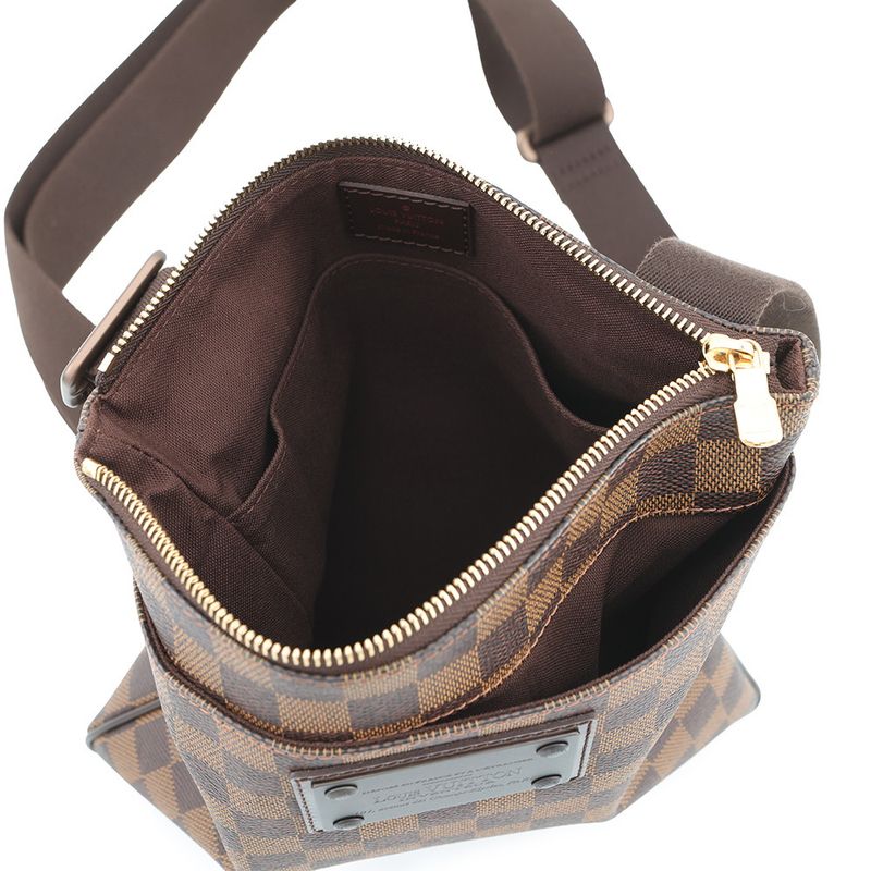 Louis Vuitton Shoulder Bag Damier Ebene Pochette Prat Brooklyn