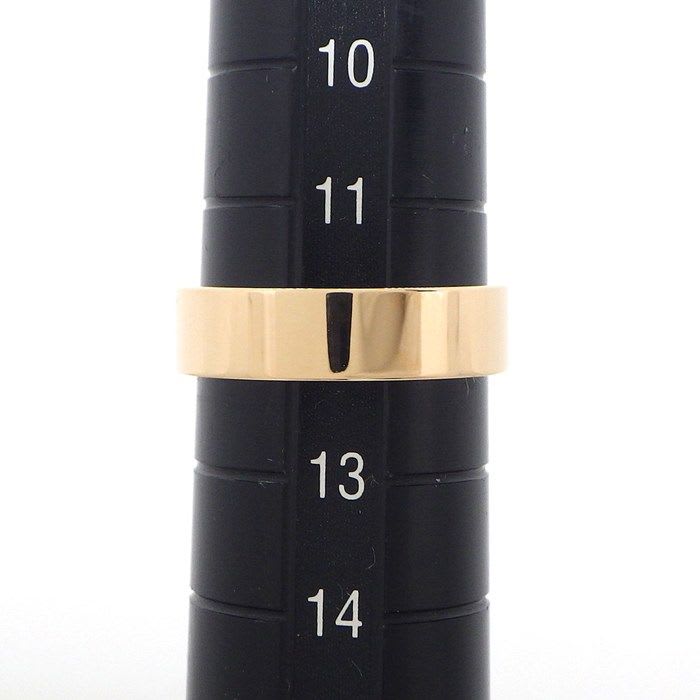 Hermes Ring Collier de Chien PM Pyramid Studs Pave 48 Points Diamond Total 0.19 CT