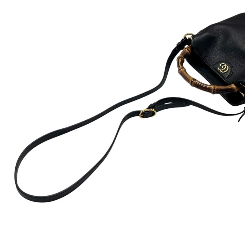 Gucci 2-Way Shoulder Bag Diana Small Bamboo