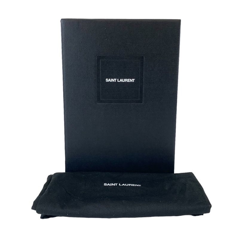 Unused Saint Laurent Sneakers Shoes Zebra Leather Pink Black