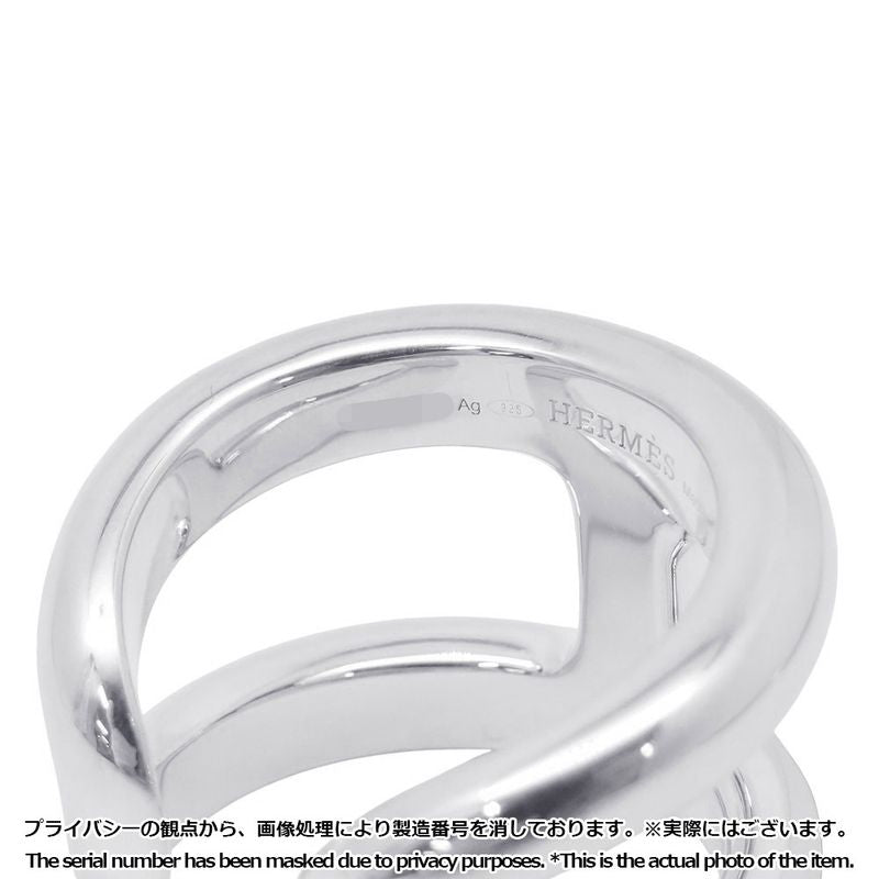 Hermes Ring Osmose GM Silver 53