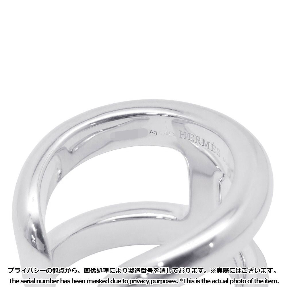 Hermes Ring Osmose GM Silver 53