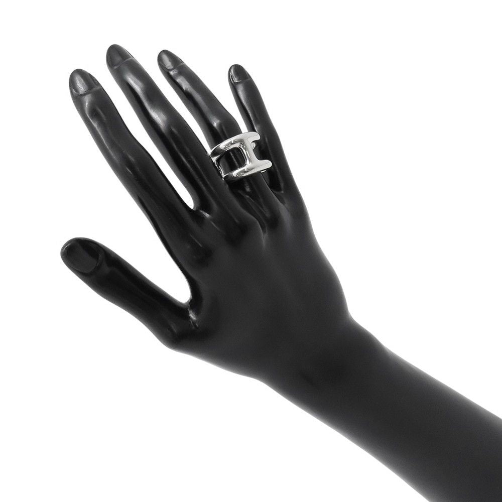 Hermes Ring Osmose GM Silver 53