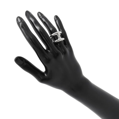 Hermes Ring Osmose GM Silver 53