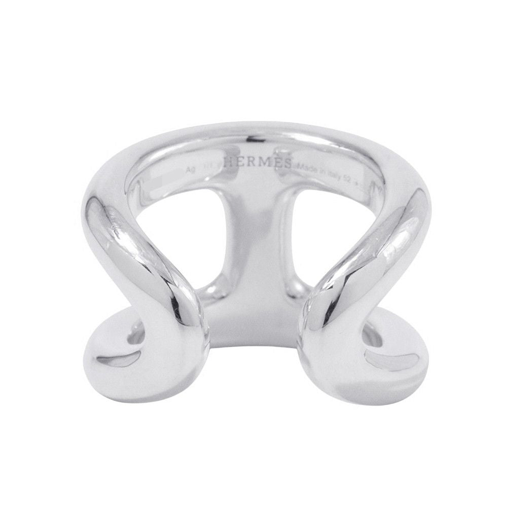 Hermes Ring Osmose GM Silver 52