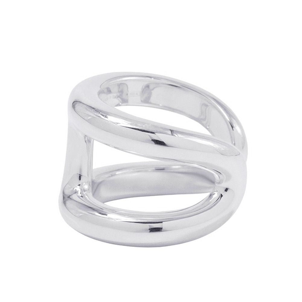 Hermes Ring Osmose GM Silver 52