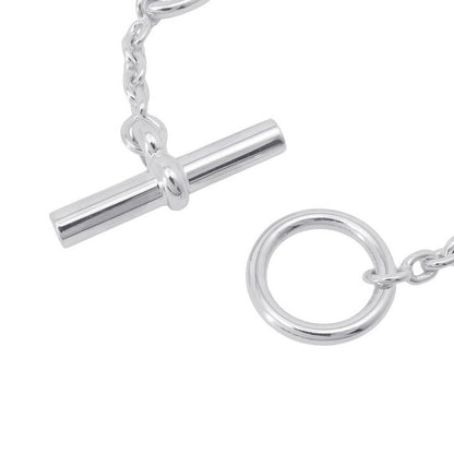 Hermes Bracelet Chaine D'ancre Farandole Silver XS