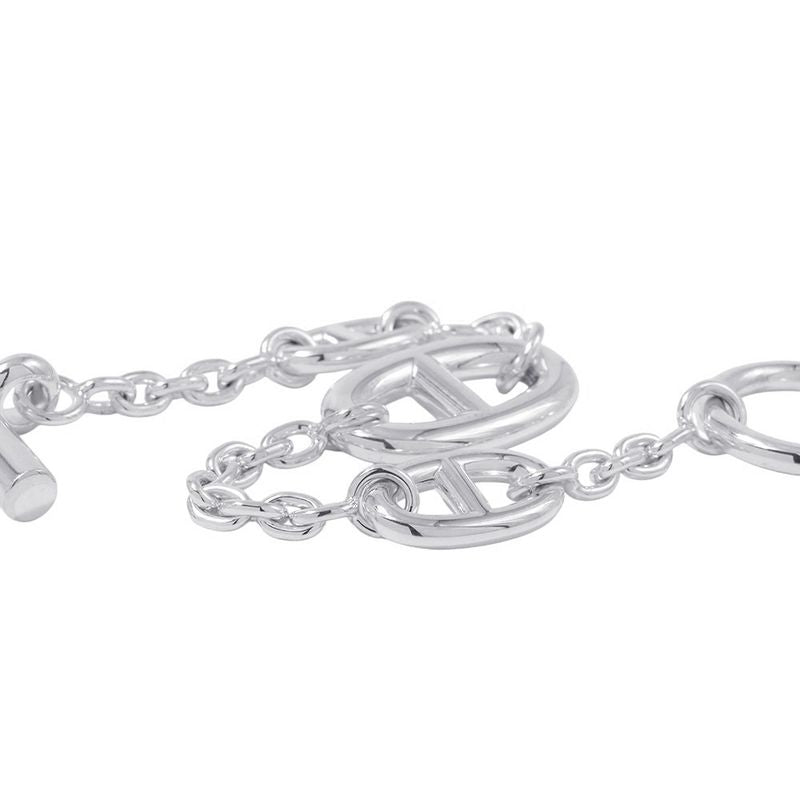 Hermes Bracelet Chaine D'ancre Farandole Silver XS