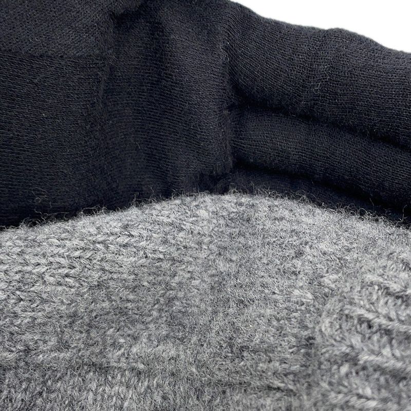 Celine Knit Triomphe Crew Neck Sweater Wool XL Top Grayoff White