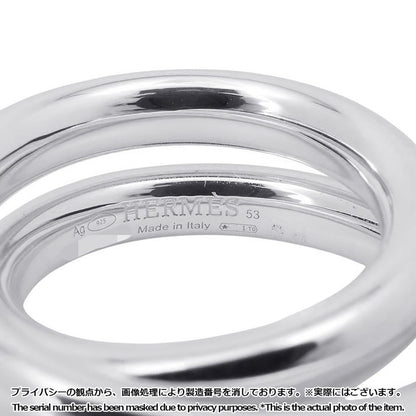 Hermes Ring Vertijus Silver 53
