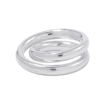 Hermes Ring Vertijus Silver 53