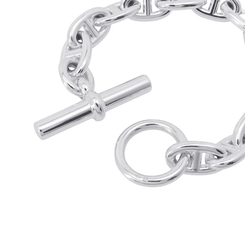 Hermes Bracelet Chaine D'ancre MM 13 Links Silver