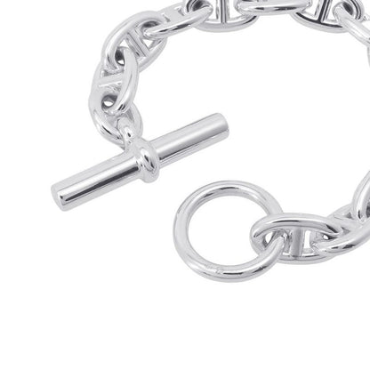 Hermes Bracelet Chaine D'ancre MM 13 Links Silver
