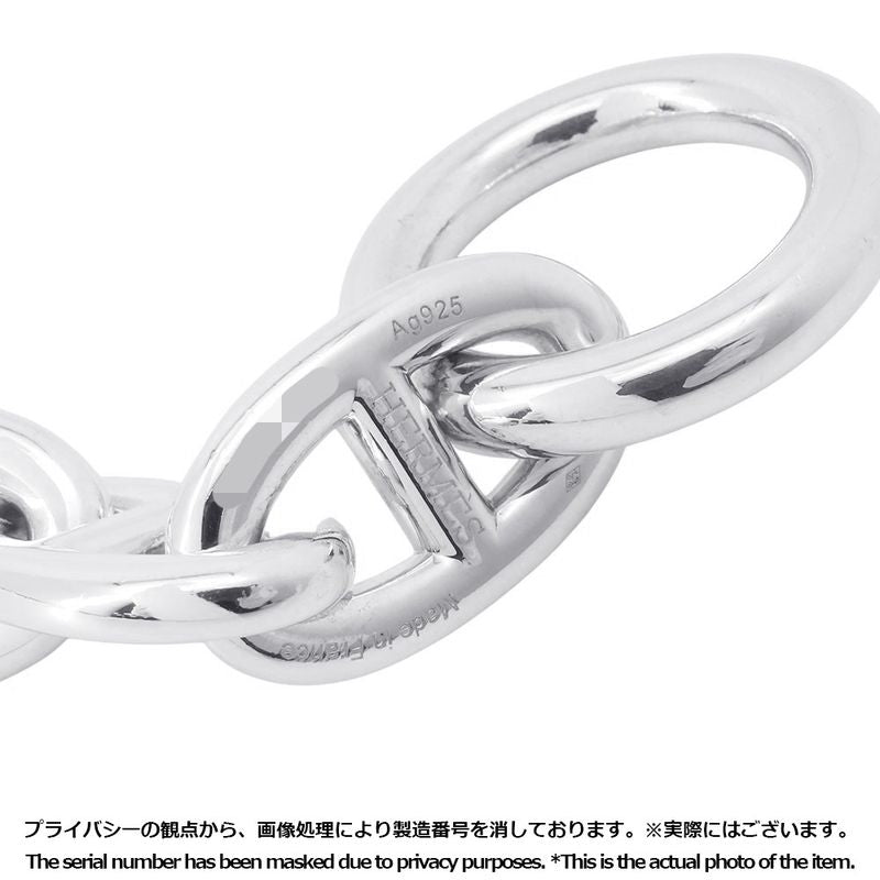 Hermes Bracelet Chaine D'ancre TGM 10 Links Silver