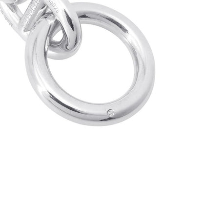 Hermes Bracelet Chaine D'ancre TGM 10 Links Silver