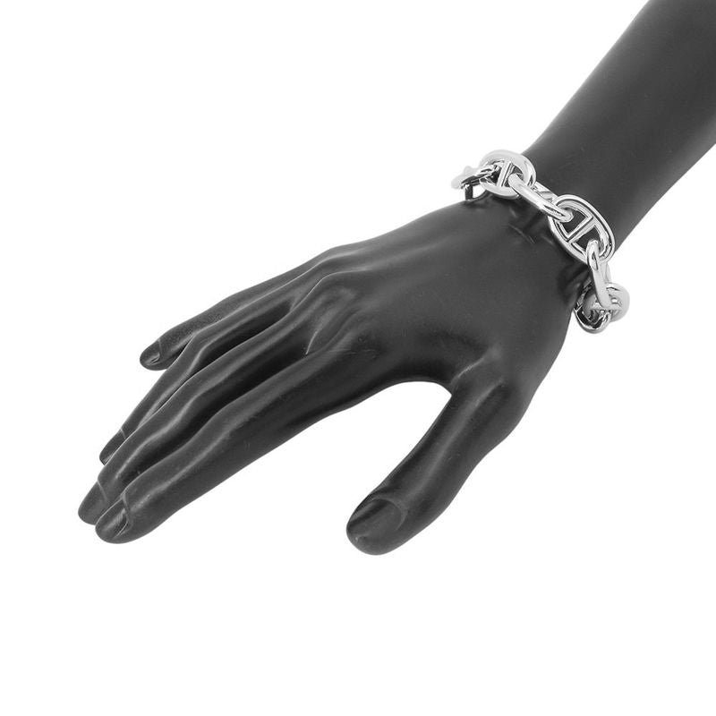 Hermes Bracelet Chaine D'ancre TGM 10 Links Silver