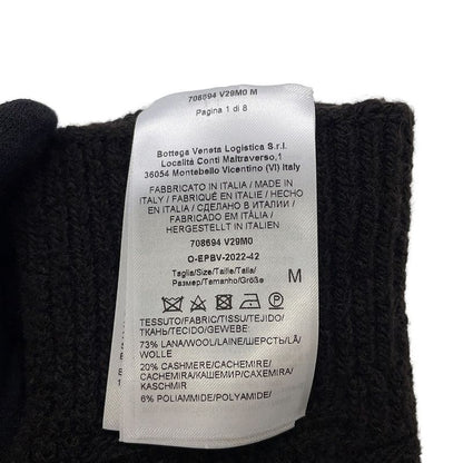 Bottega Veneta Gloves Intreccio Wool Cashmere