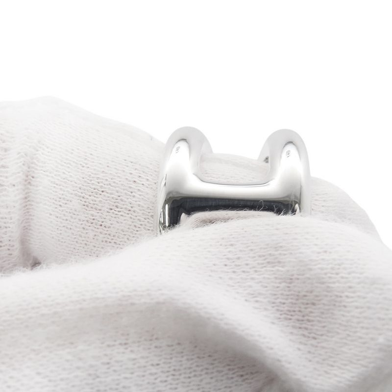 Hermes Ring Osmose GM Silver 53