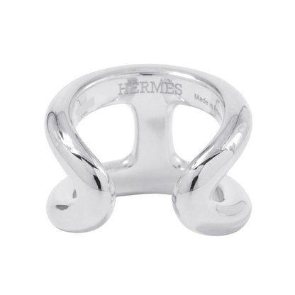 Hermes Ring Osmose GM Silver 53