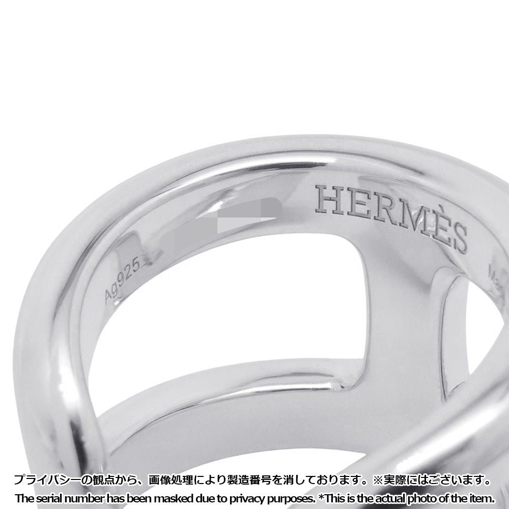 Hermes Ring Osmose GM Silver 53