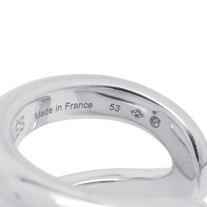 Hermes Ring Osmose GM Silver 53