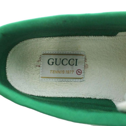 Gucci Tennis 1977 Sneakers Canvas Low Cut GG Pattern Sherry Line White XZ - GY19