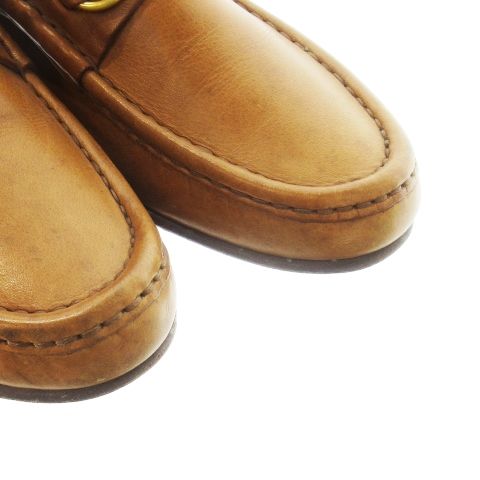 Gucci Loafers Horsebit Leather 6.5 23.5cm (9.25in) Brown CK16 - GY17