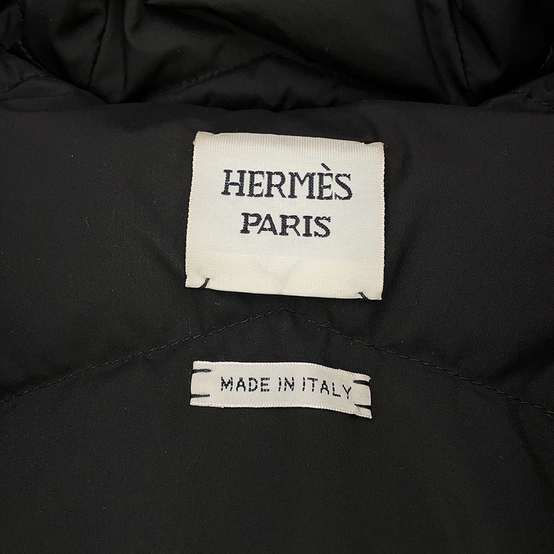 Hermes Down Vest Patch No Sleeve 36