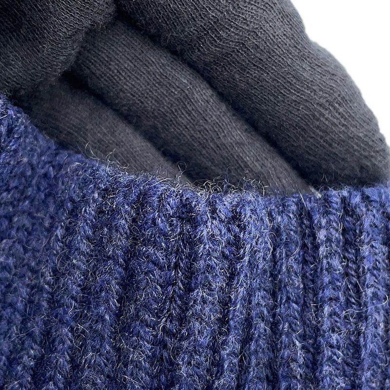 Hermes Sweater Horse Ribbon Decoration Twill Lane High Neck Knit Cashmere Silk