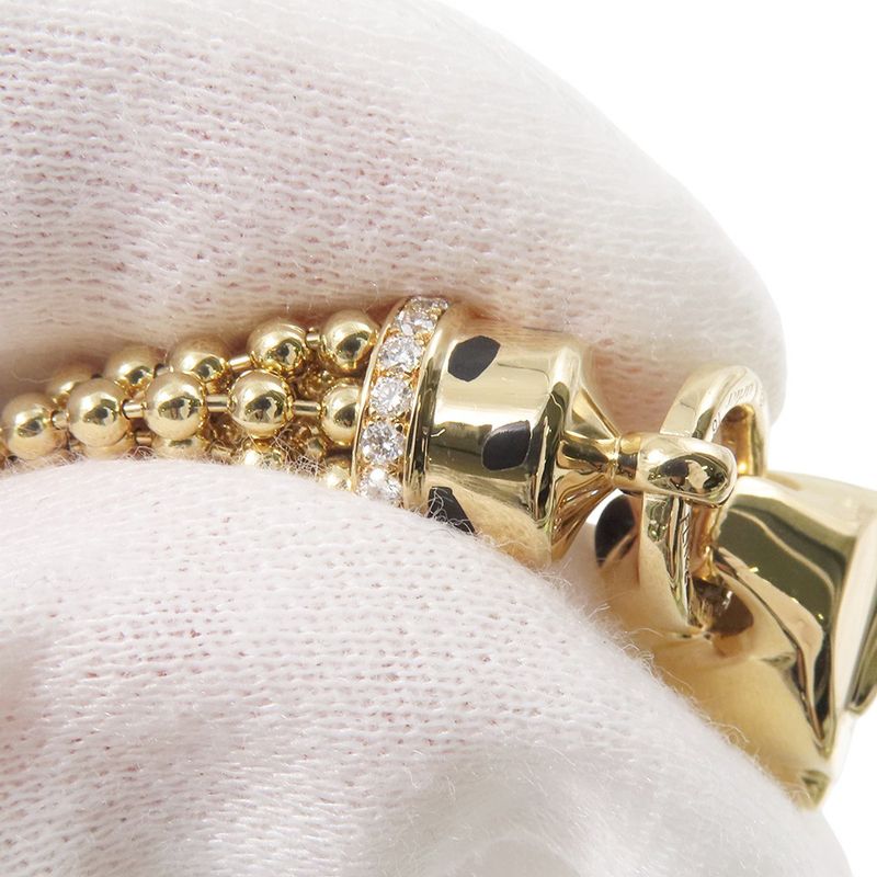Cartier Bracelet Panthere de Tsavorite Garnet Onyx Diamond Total 18K
