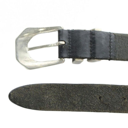 Versace Classic Versace Classic Belt Dove Leather Medusa Silver Hardware 85 100