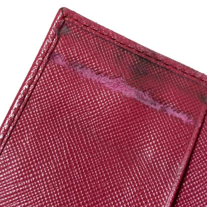 Prada Key Case - 1m0222 Pink 6 Hooks Leather