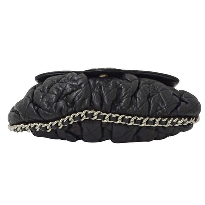 Chanel Bag Matelasse Women'S Brand Shoulder Bag Chain Around Leather Black