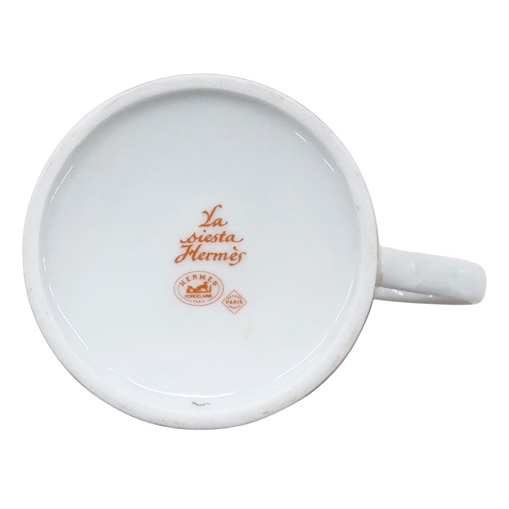 Hermes Mug Women'S Men'S Brand La Siesta Hermes Ceramic Yellow Cup Stylish Bird