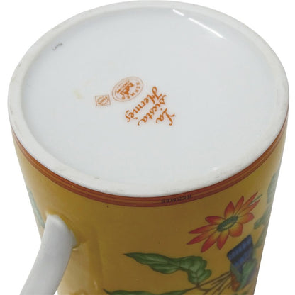 Hermes Mug Women'S Men'S Brand La Siesta Hermes Ceramic Yellow Cup Stylish Bird