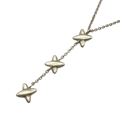 Tiffany & Co Necklace Signature Silver With 3-strand Signature Motif