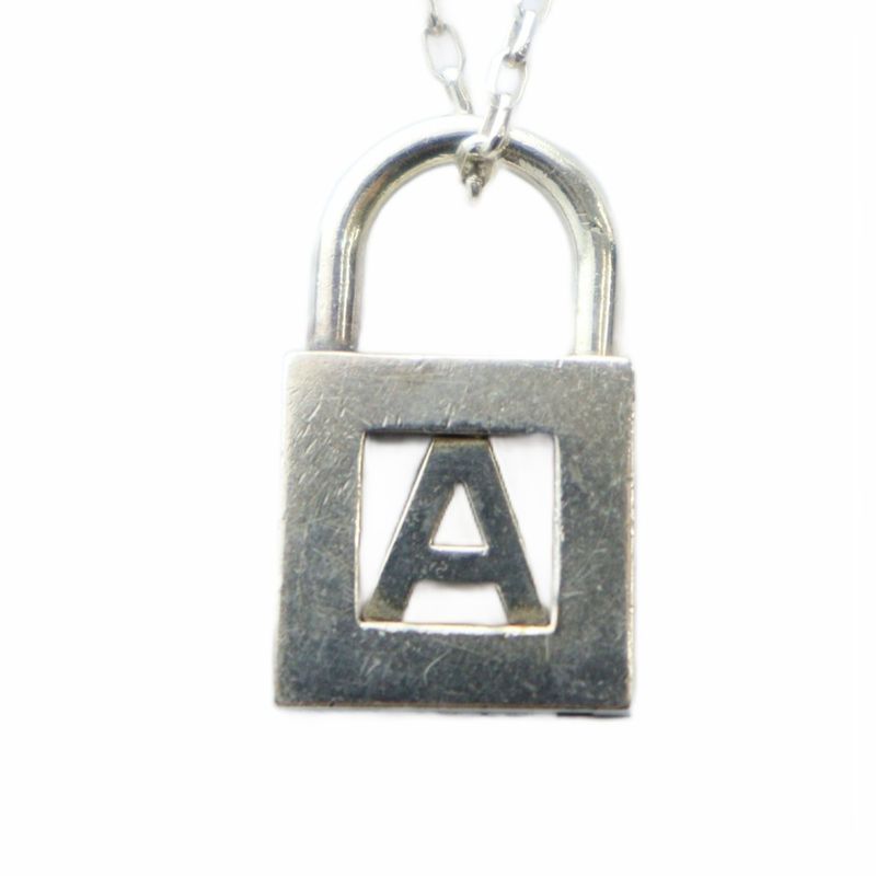 Tiffany & Co Tiffany & CO Cadenna Necklace Initial A Accessory Pendant Silver925