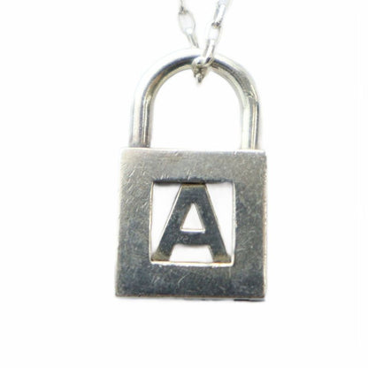 Tiffany & Co Tiffany & CO Cadenna Necklace Initial A Accessory Pendant Silver925