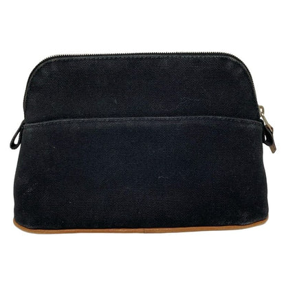 Hermes Pouch Bolide Pouch 20 Black And Brown Leather