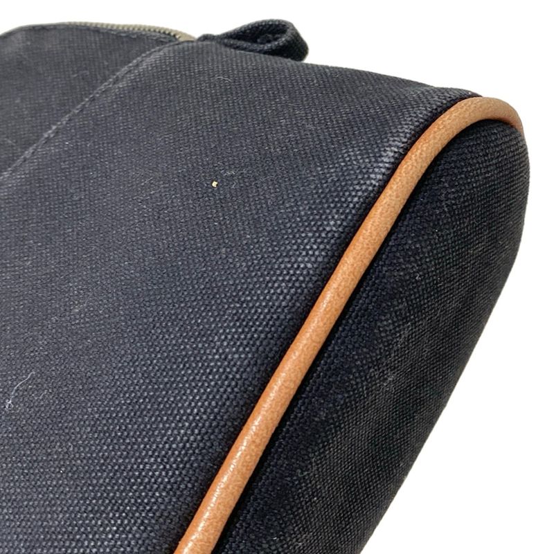 Hermes Pouch Bolide Pouch 20 Black And Brown Leather