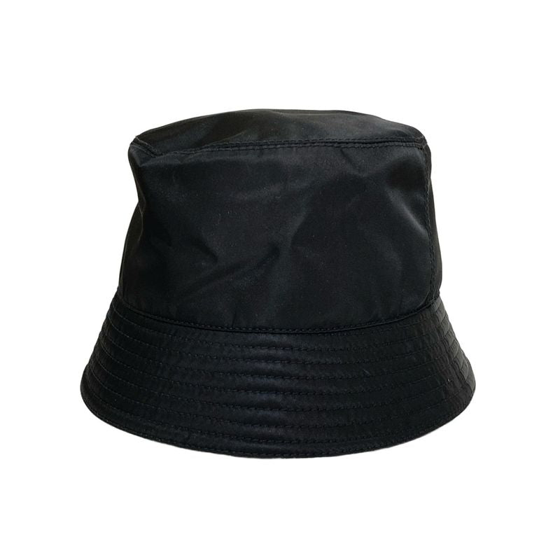 Prada Hat M Re-nylon Bucket Hat 1hc137 Black Triangle Logo