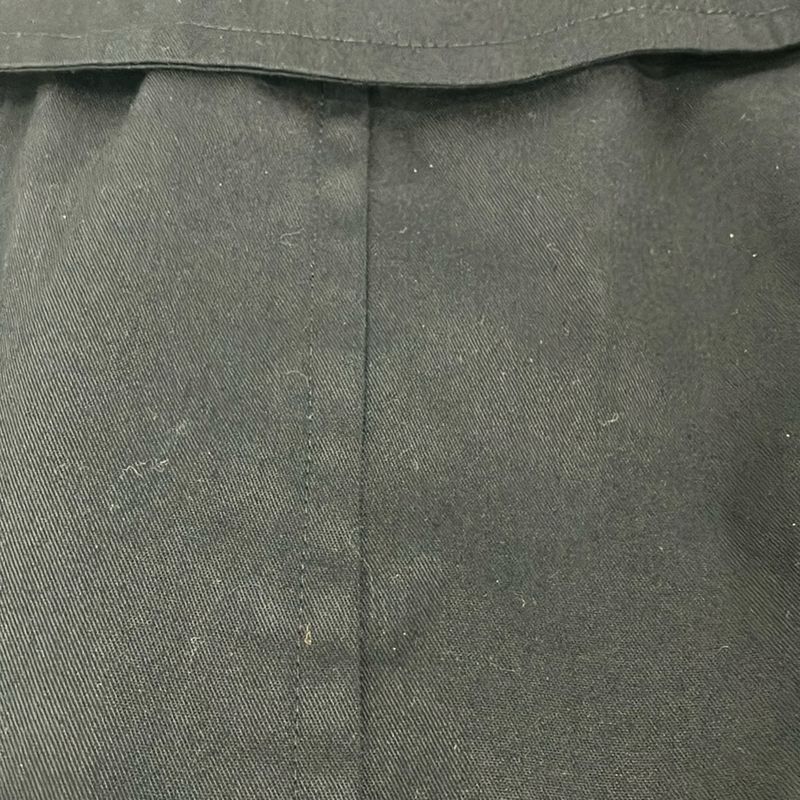 Saint Laurent Paris Trench Coat Size 54 Mens - 310260 Black Long Sleeves Spring