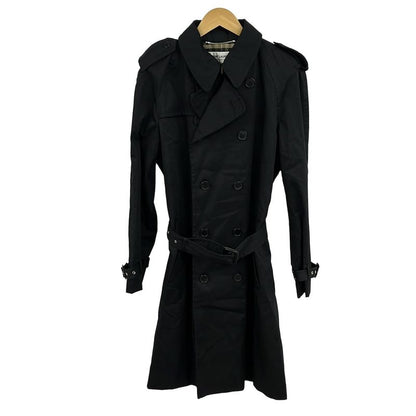 Saint Laurent Paris Trench Coat Size 54 Mens - 310260 Black Long Sleeves Spring