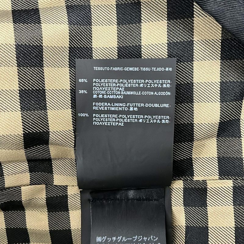 Saint Laurent Paris Trench Coat Size 54 Mens - 310260 Black Long Sleeves Spring