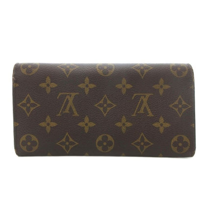 Louis Vuitton Portefeuille Emilie Long Wallet Foldable PVC Monogram M61289 IU -