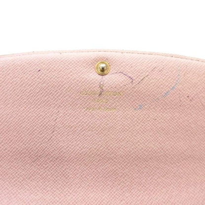 Louis Vuitton Portefeuille Emilie Long Wallet Foldable PVC Monogram M61289 IU -