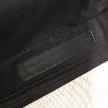 Balenciaga Navy Cabas S Canvas Leather Natural Black Handbag 0615 Balenciaga