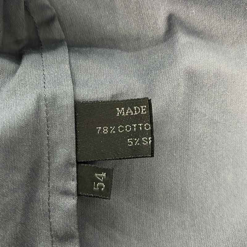 Prada Jacket Size 54 L Men's - Blue Gray Long Sleeves All Season